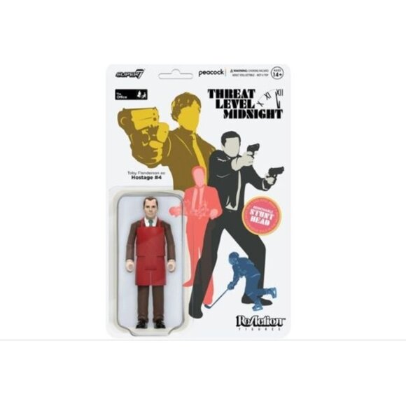 Super7 the Office Toby Flenderson as Hostage #4 ReAction Figure - Wave 1 - Picture 1 of 4
